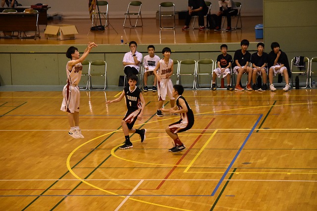 夏郡大会の試合の様子